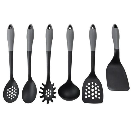 Набір кухонного приладдя 7 предметів:(6шт + підставка) нержавіюча сталь 5229 KAMILLE Житомир - фото 4