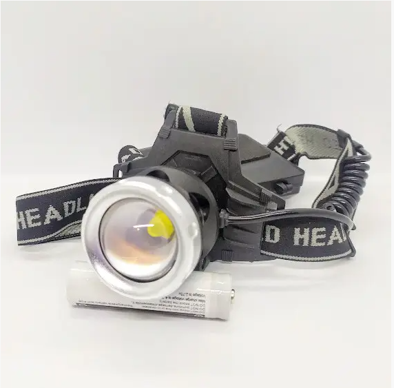 Ліхтарик налобний BAILONG BL-8070-P50 3*18650 4 режими роботи, фокусування ZOOM, дальність до 1200м 8092 Одеса - фото 6