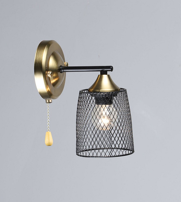Настінне бра B A4437/1W BK+COP Коломия - фото 1