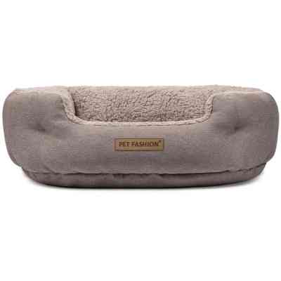 Лежак для тварин Pet Fashion BRIG 58х48х20 см кавовий (4823082441488) Вінниця