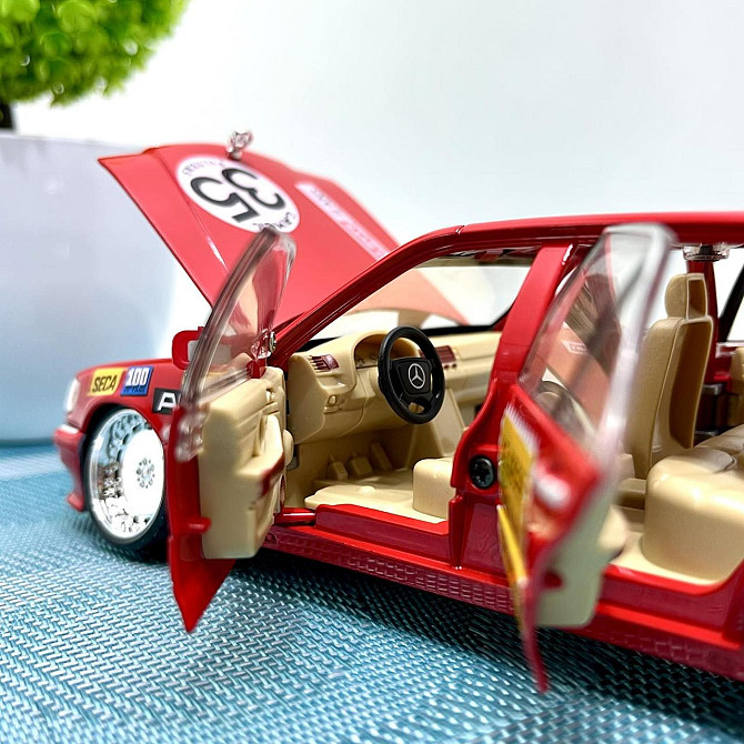 Машинка Авто Експерт Mercedes-Benz S-Class W140 металопластикова 1:24 звук світло інерція відчиняються двері капот багажник Чернігів - фото 7