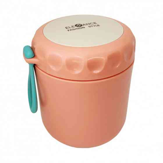 Ланчбокс з ложкою MGZ-0122(Pink) 430 мл Вінниця