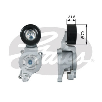 Натяжитель ремня с роликом Gates T39256 Винница - изображение 1