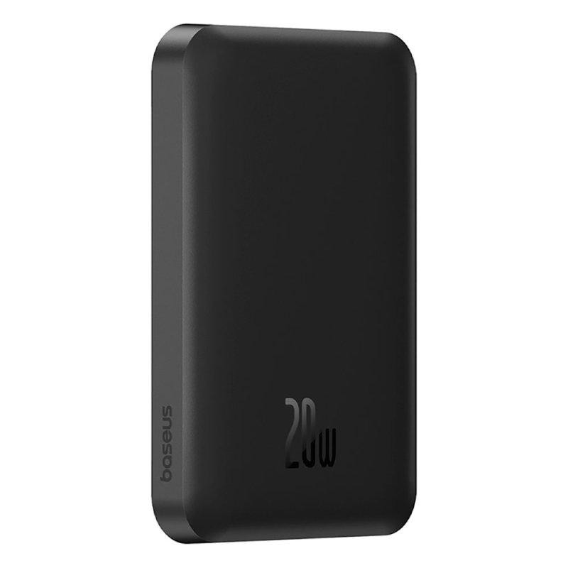 Павербанк 5000 mAh Baseus Mini 20W P10022107113 быстрая зарядка магнитная беспроводная зарядка power bank повербанк Одесса - изображение 4