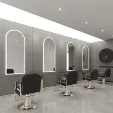 Перукарська Консоль Calissimo Konsola Konsoleta Fryzjerska Barberska Lustro Fryzjerskie 170X70 Led Pro Київ