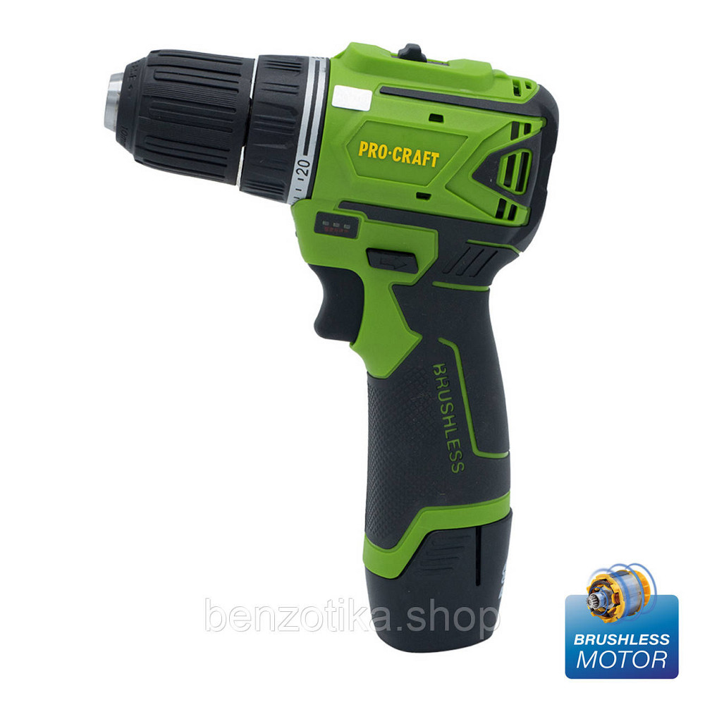 Шуруповерт Procraft PA12BL (з 1 акб та зп) Киев - изображение 1