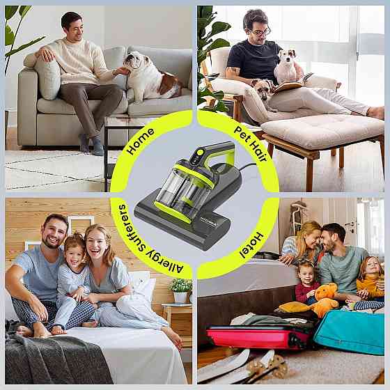 Ручний пилосос з УФ-лампою 5 в 1 HYCHIKA MV2501 Луцьк