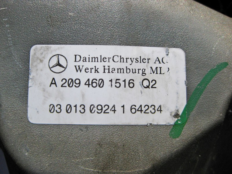 Mercedes-Benz  A2094601516 Рульова колонка механічна в зборі, обламаний тримач роз'єму C-Class W203 CLС С203 CLK C209 USA Одеса - фото 3