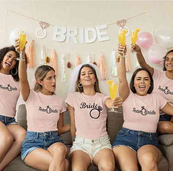Футболки для девичников Bride \  Bride team Черновцы