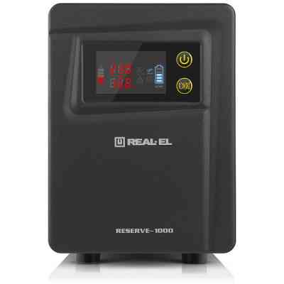 Источник бесперебойного питания REAL-EL RESERVE-1000 (EL122100004) Винница