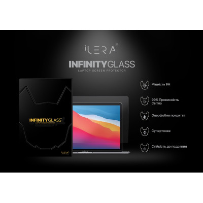 Скло захисне iLera for MacBook Pro 13.3/ Air 13.3 (ILMCGL04) Вінниця - фото 5