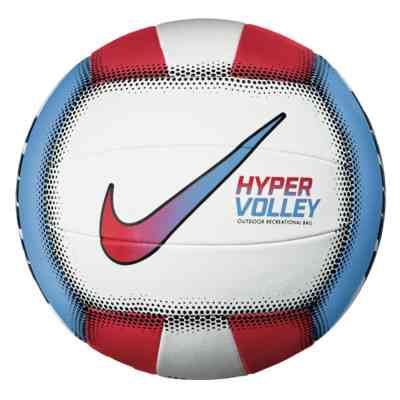 М&apos;яч волейбольний Nike Hypervolley 18P білий, блакитний, червоний Уні 5 N.100.0701.982.05 (887791358387) Вінниця