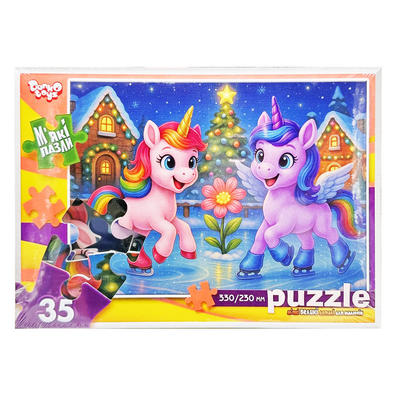 Детские мягкие пазлы 