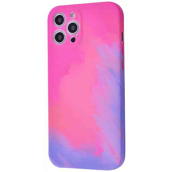 Чохол для Apple Iphone 12 Pro Max рожево-фіолетовий градієнт UG-66 Львів