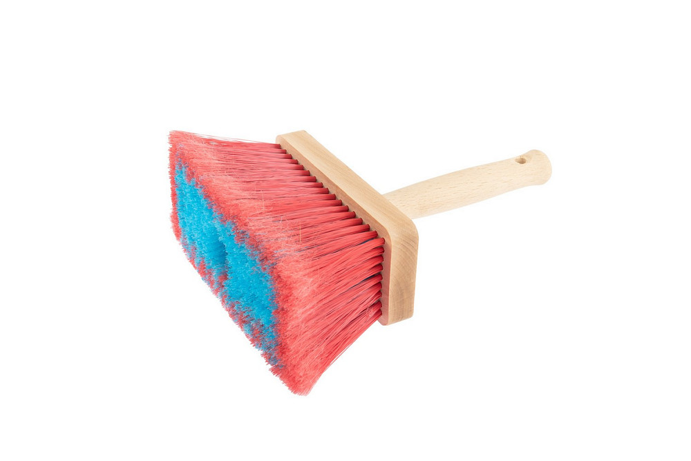 Макловиця MASTERTOOL 130х60/65 мм синтетична щетина дерев'яна ручка 91-9513 Коломия - фото 1