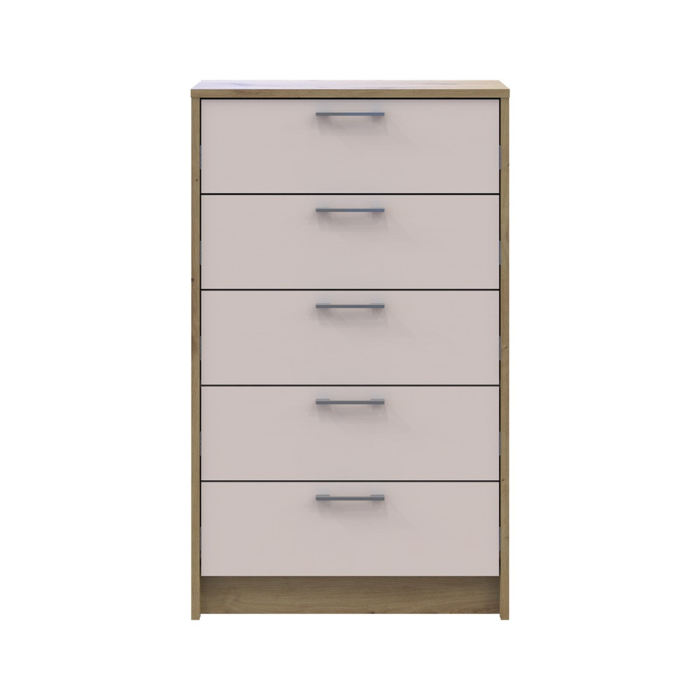 Комод Doros Ронди Дуб Артизан/Кашемир 5 ящиков 60х40х100 DRS-011784 (41516189) Днепр - изображение 2