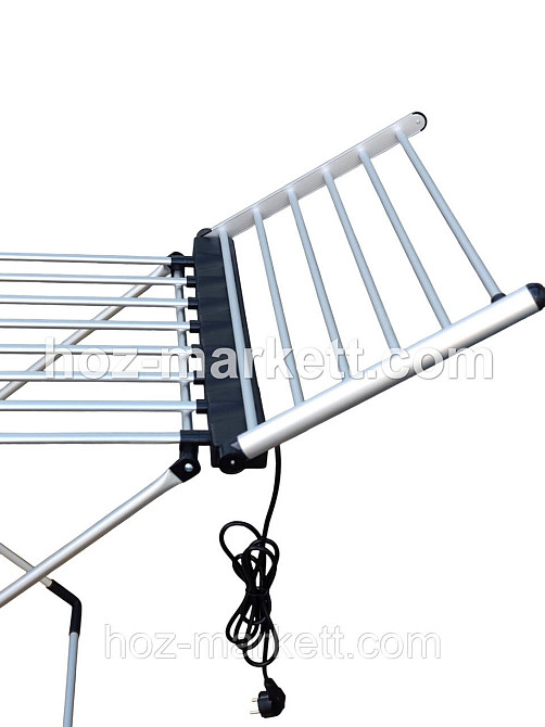 Сушилка электрическая напольная алюминиевая с подогревом дополнительных секций с таймером и термостатом IDRY PLUS Харьков - изображение 4