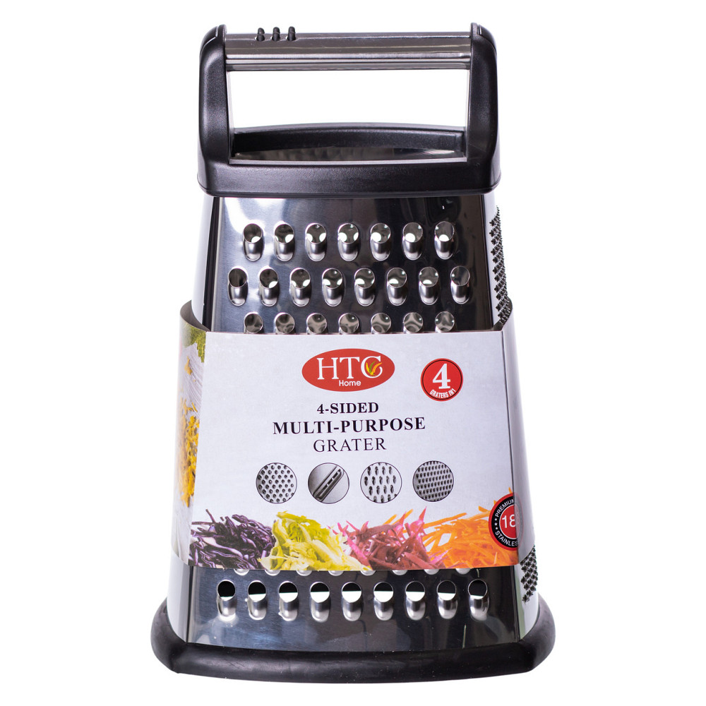 Терка ручна для овочів і фруктів чотиристороння 16×13×25 (см) HP-8-6 Коломия - фото 9