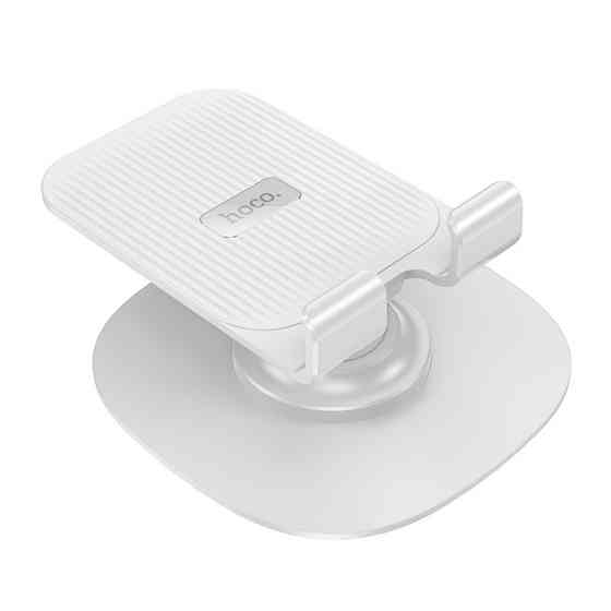 Тримач для телефона HD6 Winner dual-axis rotating desktop stand White Одеса