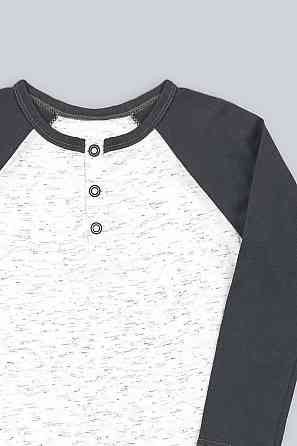 Джемпер для хлопчика (кольори: сірий, білий ) топ Крохатушка одяг Київ