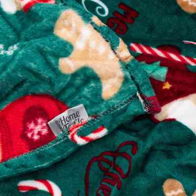 Плед Ardesto Christmas Flannel 100% полиэстер, рождественские вкусности 160х200 см (ART0122PB) Винница