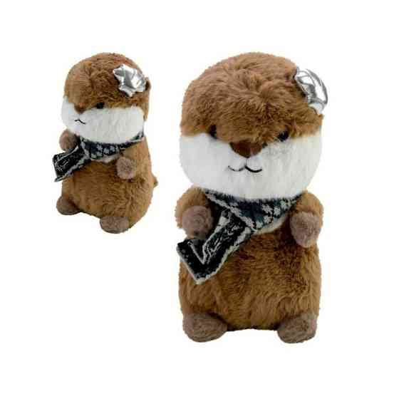 Дитяча м'яка іграшка "Видреня" C8501 з мушлею, розмір 28 см Вінниця