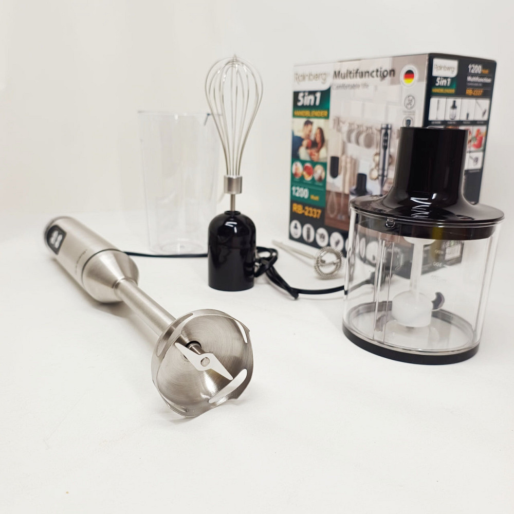 Блендери кухонні, Блендер з гострими сталевими лезами, Блендер для смузі та соусів DF-50 Львів - фото 3