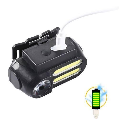 Велосипедний ліхтар BL-611-1LM+2COB, micro USB, 1x18650 Бровари - фото 3