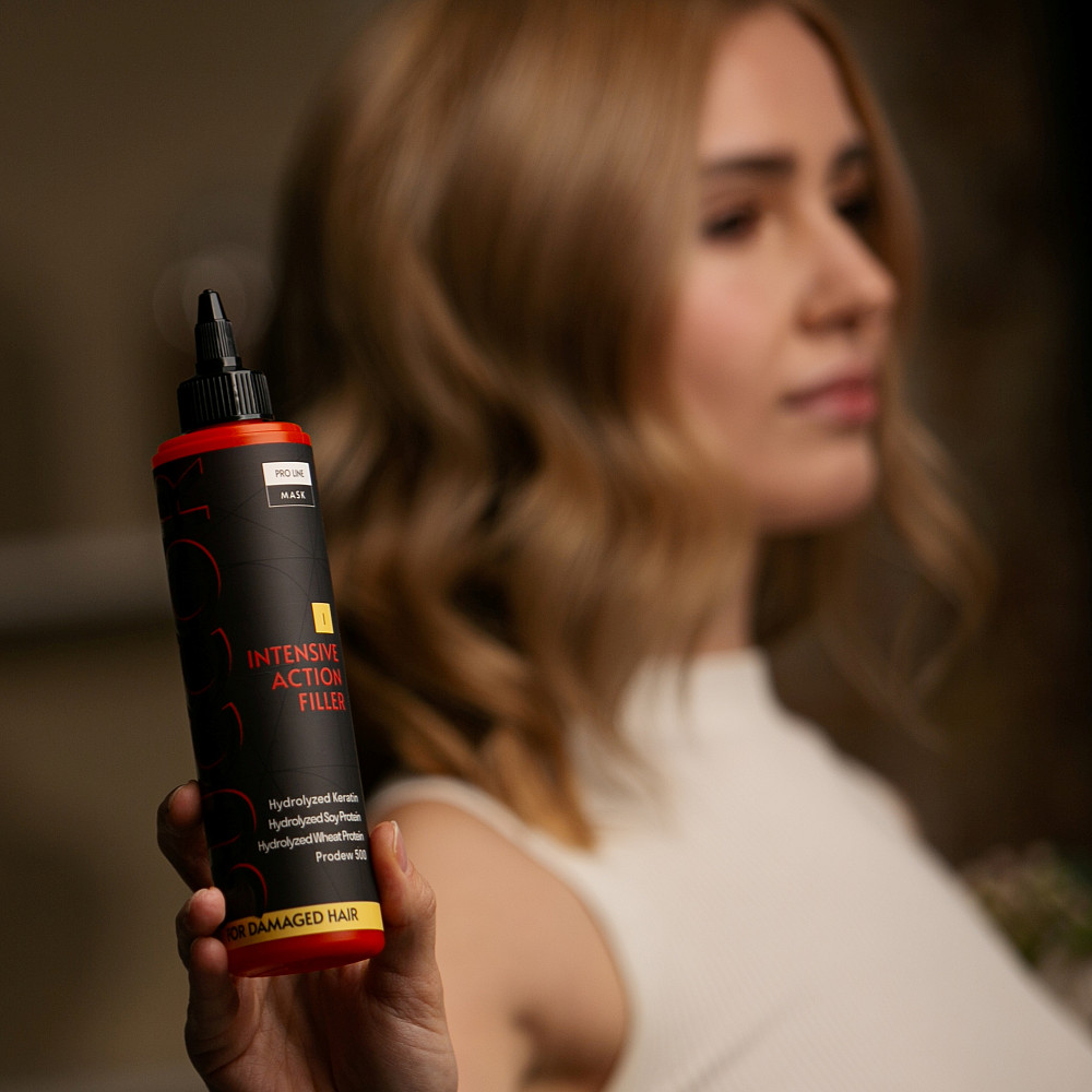 Маска-філер інтенсивної дії для пошкодженого волосся Intensive Action Mask-Filler Succor 250 мл Київ - фото 10