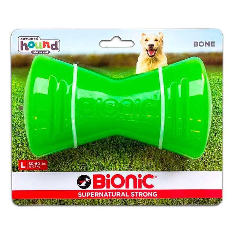 Игрушка для собак суперпрочная кость с отверстиями для лакомств Bionic Opaque Bone (Бионик Опак Боне) Запорожье - изображение 7