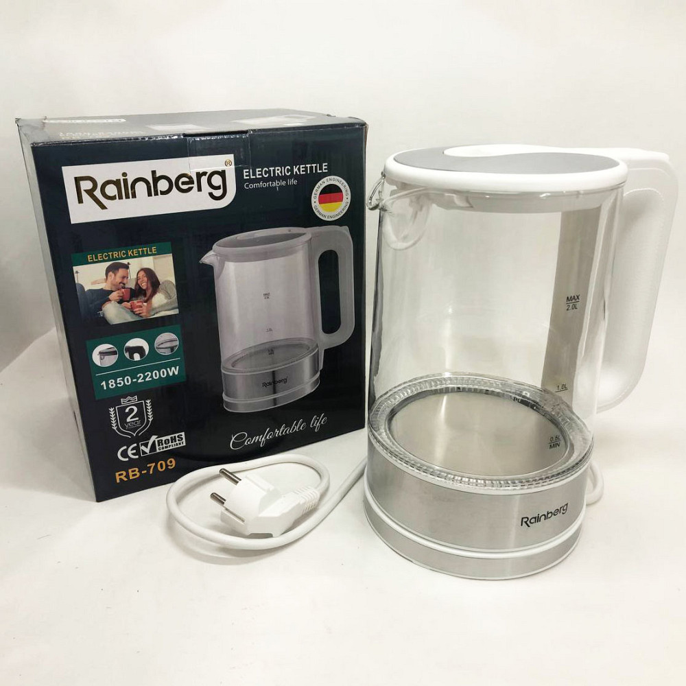 Мощный электрочайник с автоматическим отключением, Электрочайник с индикатором уровня OH-42 Львов - изображение 8