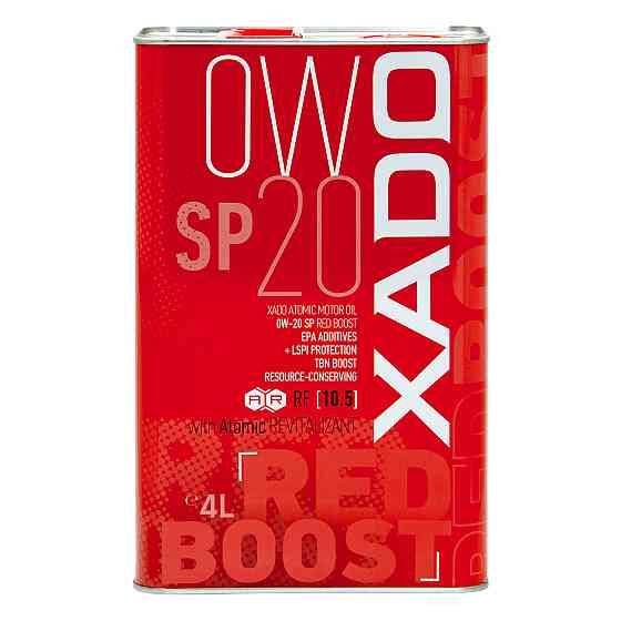 Моторне масло Xado Atomic Oil Red Boost 0W-20 4л Львів