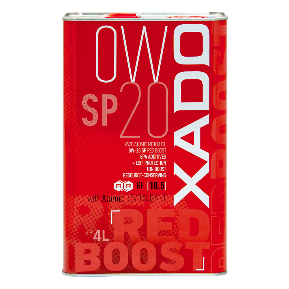 Моторне масло Xado Atomic Oil Red Boost 0W-20 4л Львів - фото 1