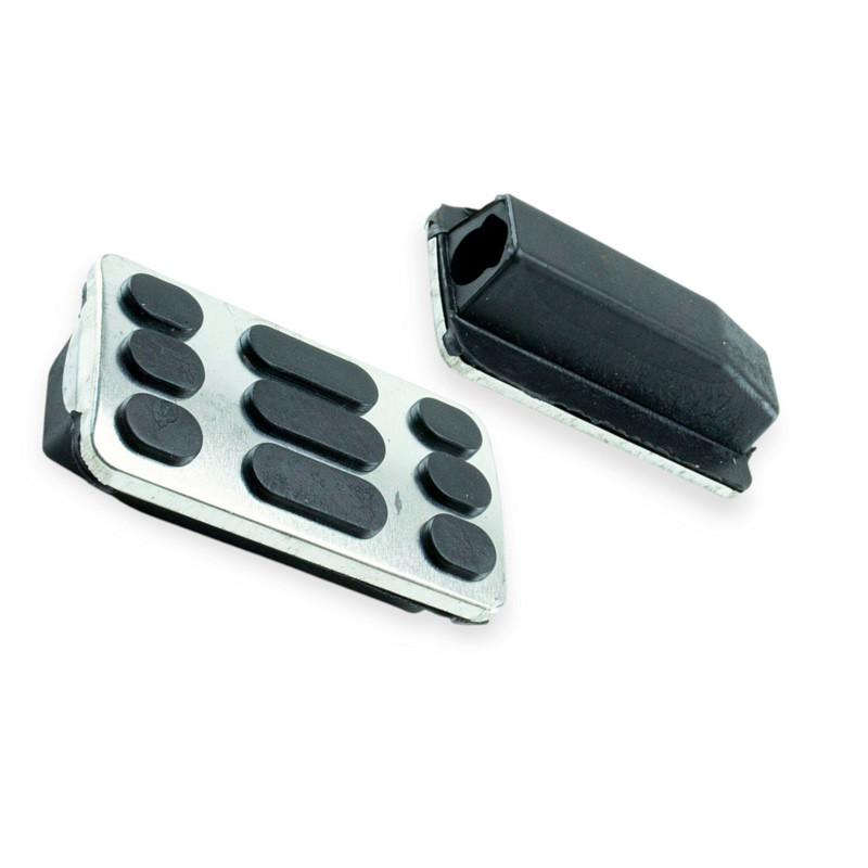 Гумка водія мопед Дельта 2шт хром підніжок Мукачево - фото 1