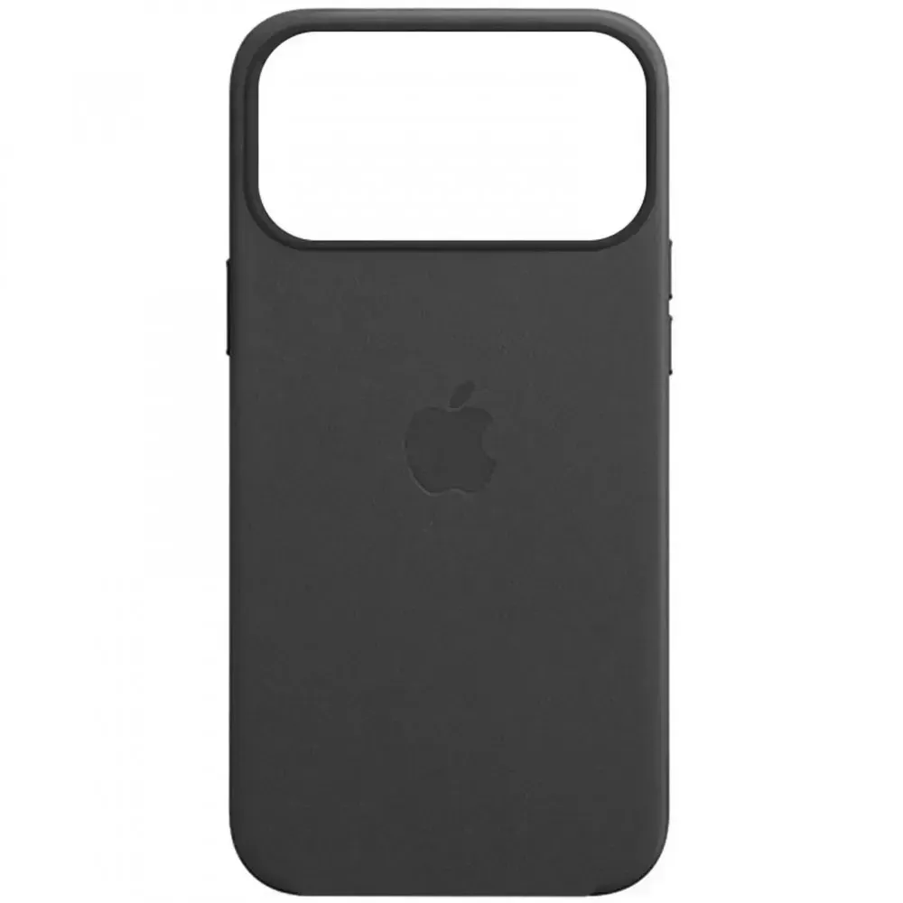 Iphone 17 Pro Max Кожаный чехол Магсейф (черный) Одесса - изображение 1