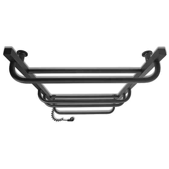 Електрична рушникосушка Laris Зебра Комфорт ЧК8 500Х800 Е чорна Київ