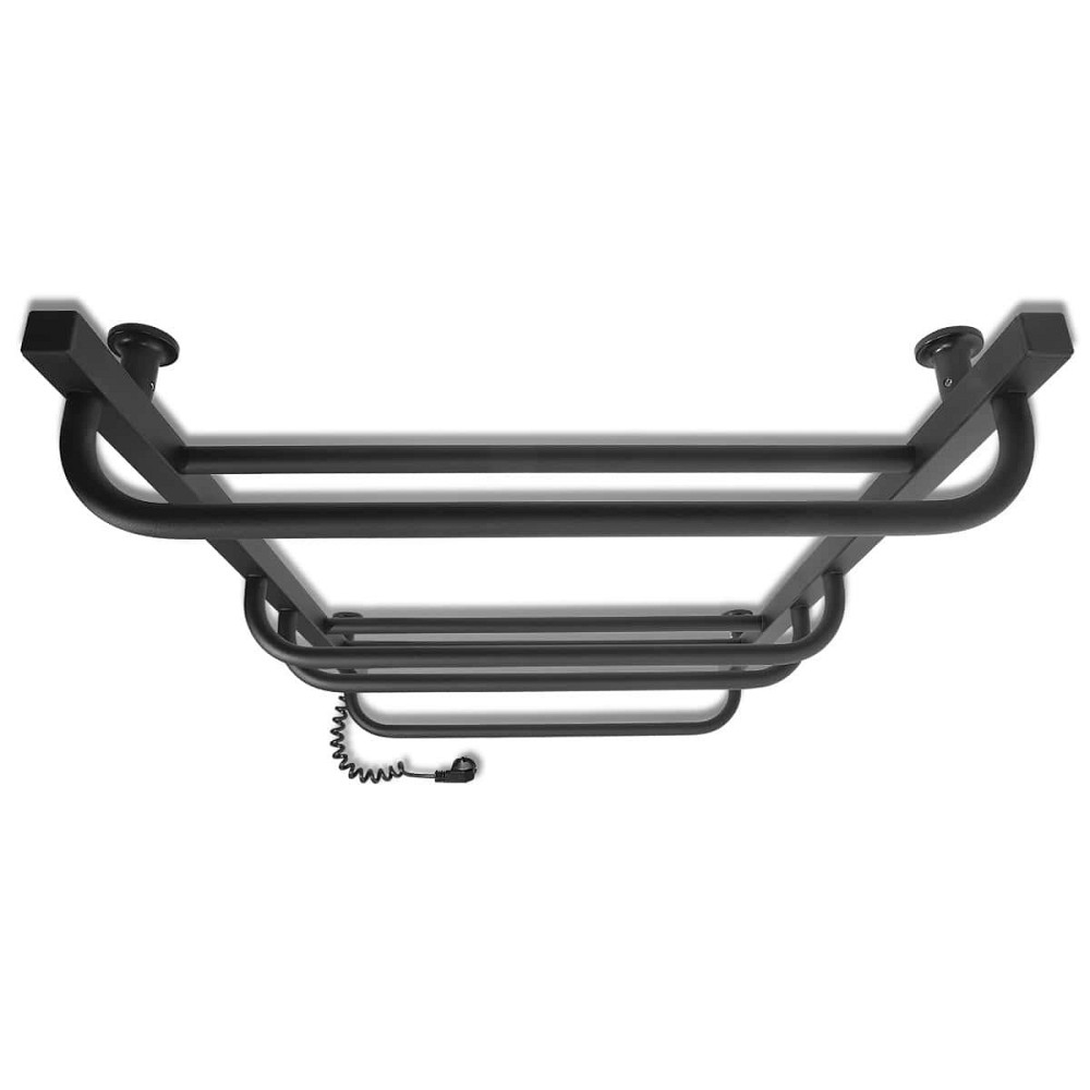 Електрична рушникосушка Laris Зебра Комфорт ЧК8 500Х800 Е чорна Київ - фото 3