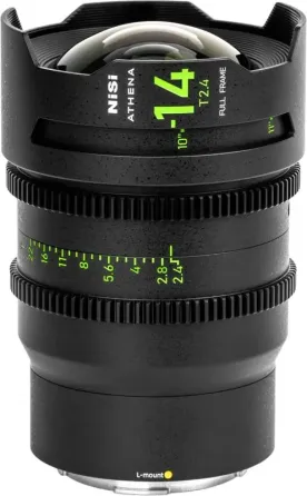 Объектив Nisi Cine Lens Athena Prime 14mm T2.4 L-Mount Киев