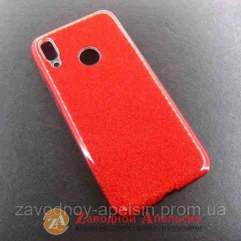 Huawei Y7 2019 (DUB-LX1) чехол блестки Shining Glitter Bling Одесса