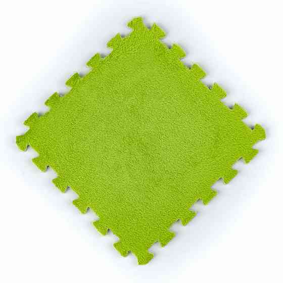 Плюшева підлога-пазл салатова Київ