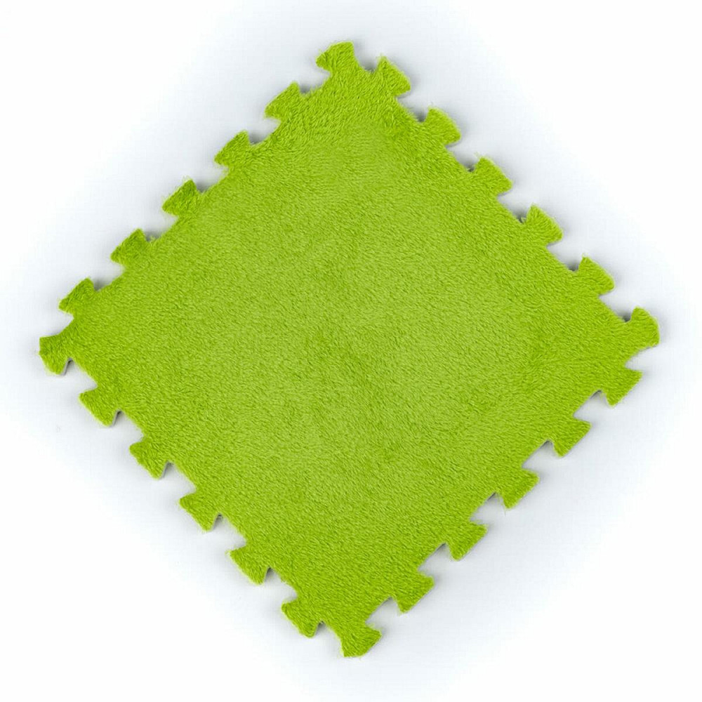 Плюшева підлога-пазл салатова Київ - фото 1