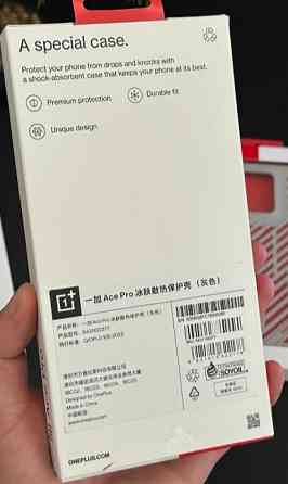 Чехол для смартфона OnePlus 10T/Ase Pro Glacier Mat Case Grey Киев