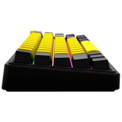 Клавіатура Lorgar KBP70MW Pro RGB Wireless/Bluetooth/USB UA Black/yellow (LRG-KBP70MW-YL-US) Вінниця - фото 3