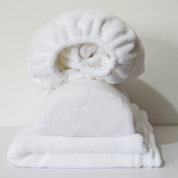 Набір для кушетки косметологічної 3в1 чохол плед напіввалик Київ - фото 6