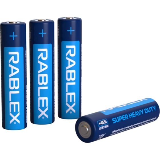 Батарейка Rablex R3 AAA Super Heavy Duty солевая (60шт в пачке) Днепр