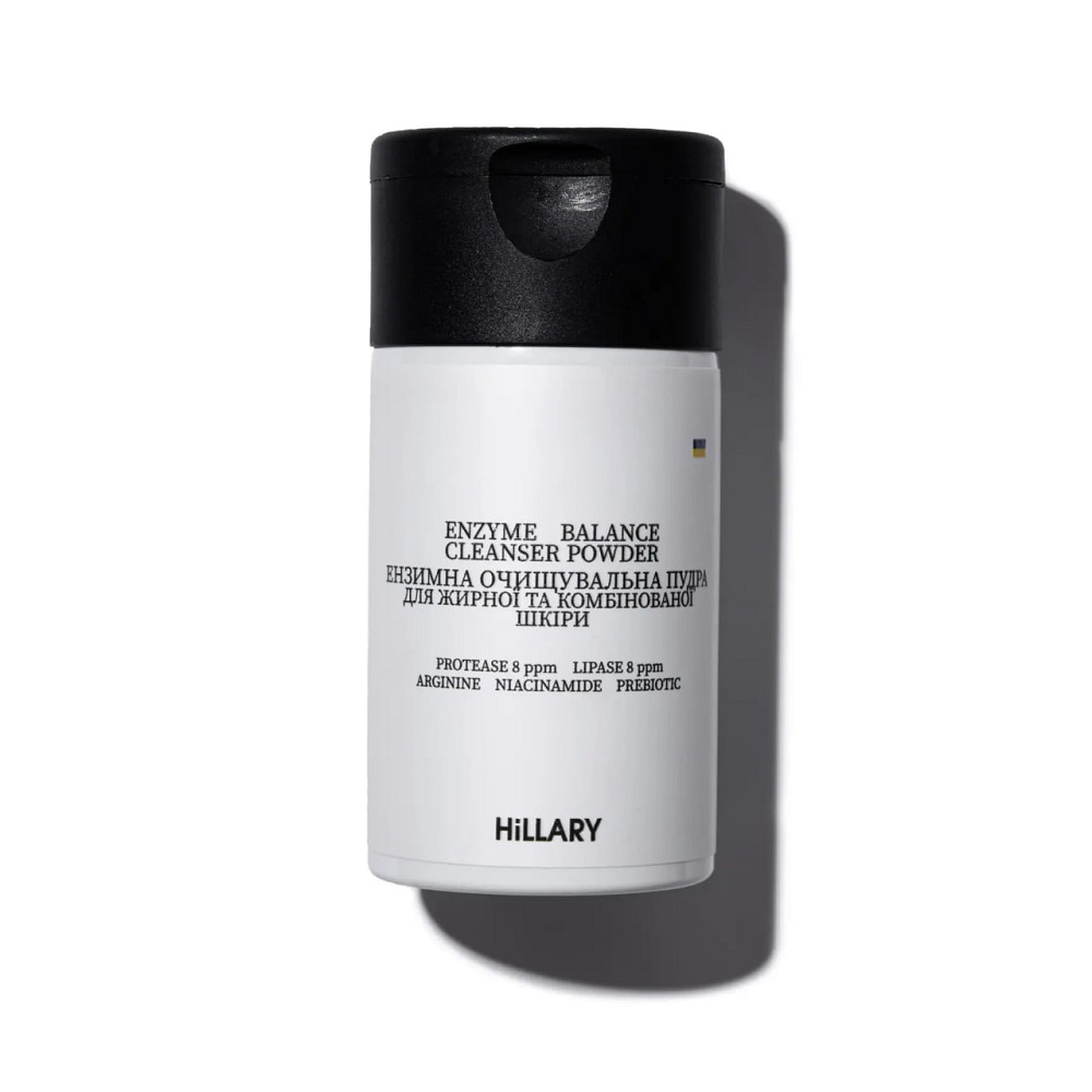 Ензимна очищувальна пудра для жирної та комбінованої шкіри Enzyme Balance Cleanser Powder Hillary 40 г Київ - фото 1
