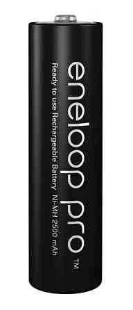 Аккумулятор АА Panasonic Eneloop Ni-Mh R6 2500mAh 2bl (BK-3HCDE/2BE) (Черный) Винница