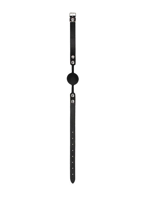 Кляп Silicone Ball Gag - with Adjustable Bonded Leather Straps Sex Aura Київ - фото 3