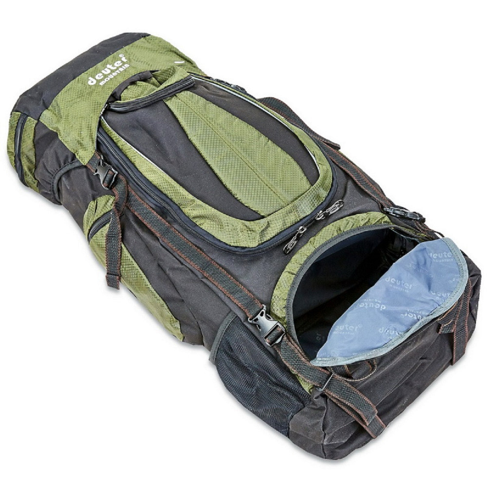 Рюкзак туристический каркасный DTR 60+10 литров нижний вход оливковый R0517-E-O Киев - изображение 7