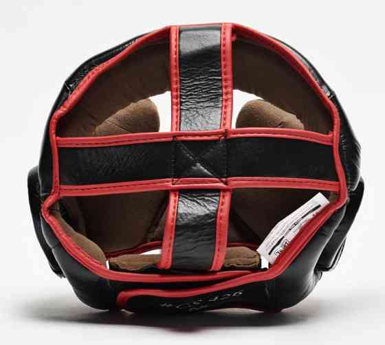 Боксерський шолом Leone Full Cover Black S Каменское